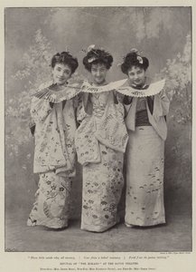 Revival of The Mikado at the Savoy Theatre by English Photographer