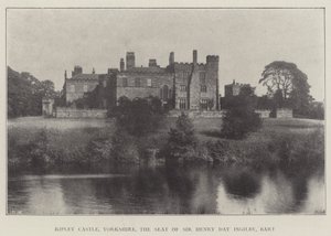 Ripley Castle, Yorkshire, the Seat of Sir Henry Day Ingilby, Baronet by English Photographer