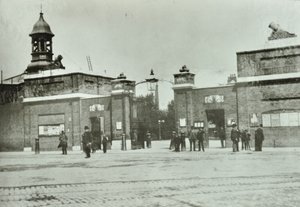 Royal Arsenal main gate, 1890