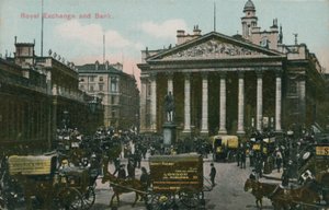 Royal Exchange and Bank, London