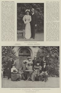 Royal Wedding at Coburg by English Photographer