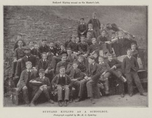 Rudyard Kipling as a Schoolboy