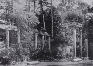 Ruins at Virginia Water, Windsor by English Photographer