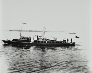 S.S. Beatrice, a Ship on the Thames, 1898 by English Photographer