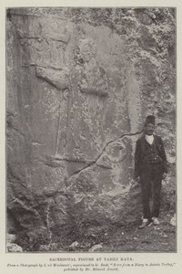 Sacerdotal Figure at Yasili Kaya by English Photographer
