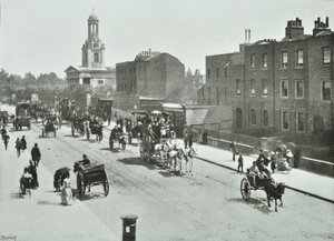 Saint Marks, Clapham Road: by Kennington Road, 1894 by English Photographer
