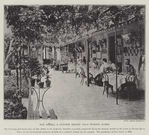 San Isidro, a Summer Resort near Buenos Ayres by English Photographer
