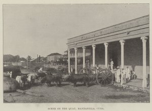 Scene on the Quay, Manzanilla, Cuba