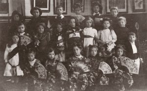 School children, Norfolk, early 20th century by English Photographer