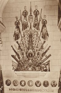 Scottish National War Memorial: The Scottish Yeomanry by English Photographer