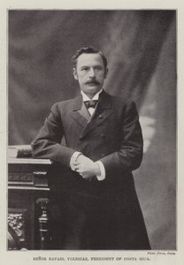 Senor Rafael Yglesias, President of Costa Rica by English Photographer