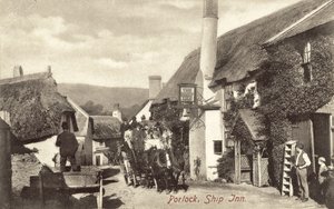 Ship Inn, Porlock by English Photographer