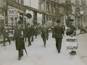 Shortly after the end of the First World War