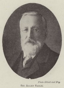 Sir Allen Sarle by English Photographer