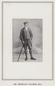 Sir Archdale Palmer, Baronet by English Photographer