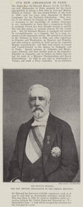 Sir Edmund Monson, the New British Ambassador to the French Republic by English Photographer