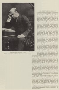 Sir Hercules Robinson, GCMG, Governor of Cape Colony and Imperial High Commissioner for South Africa