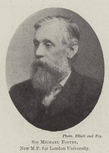 Sir Michael Foster, New MP for London University by English Photographer