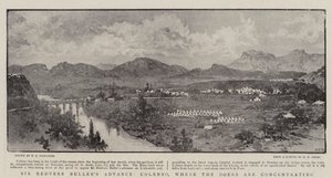 Sir Redvers Bullers Advance, Colenso, where the Boers are concentrating