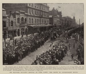 Sir Redvers Bullers Arrival at Cape Town, the Drive to Government House by English Photographer
