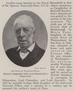 Sir Spencer Ponsonby-Fane, Retiring Comptroller of the Lord Chamberlain