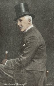 Sir Squire Bancroft by English Photographer