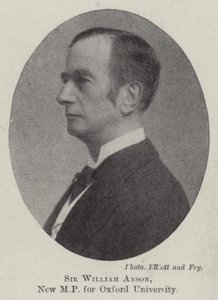 Sir William Anson, New MP for Oxford University by English Photographer