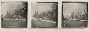 Snapshots taken of the Burning Building during the Progress of the Fire