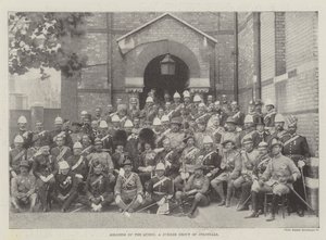 Soldiers of the Queen, a Jubilee Group of Colonials by English Photographer