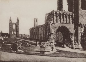 St Andrews Cathedral, West Front by English Photographer