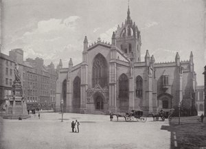 St Giles Church, Edinburgh by English Photographer