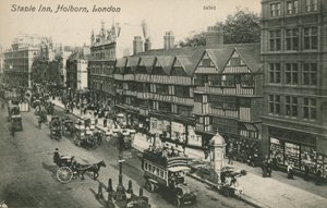 Staple Inn, Holborn, London by English Photographer
