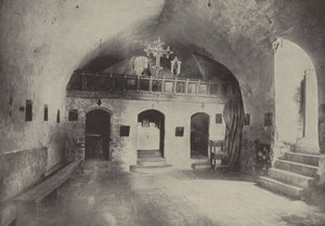 Synagogue of Christ at Nazareth, where Christ preached his first sermon by English Photographer