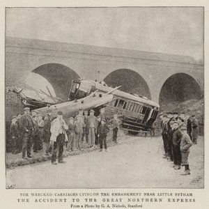 The Accident to the Great Northern Express by English Photographer