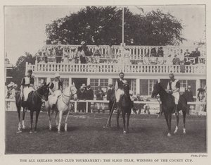 The All Ireland Polo Club Tournament, the Sligo Team, Winners of the County Cup