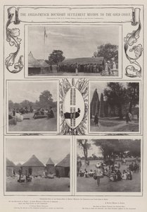 The Anglo-French Boundary Settlement Mission to the Gold Coast by English Photographer
