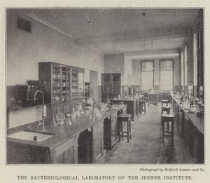 The Bacteriological Laboratory of the Jenner Institute by English Photographer