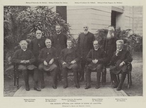 The Bishops of India and Ceylon in Synod at Calcutta by English Photographer