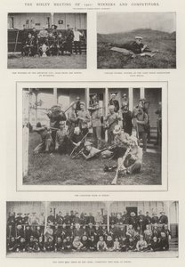 The Bisley Meeting of 1901, Winners and Competitors by English Photographer