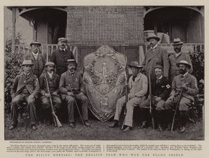 The Bisley Meeting, the English Team who won the Elcho Shield by English Photographer