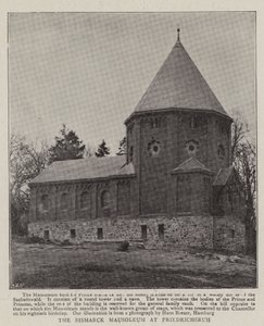 The Bismarck Mausoleum at Friedrichsruh by English Photographer