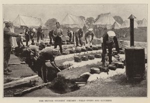 The British Soldiers Dietary, Field Ovens and Kitchens by English Photographer