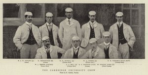 The Cambridge University Crew by English Photographer