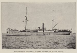 The Cape Liner Drummond Castle, wrecked off Ushant, 16 June