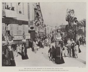 The Carnival at Nice, Procession of His Majesty King Carnival XXVII