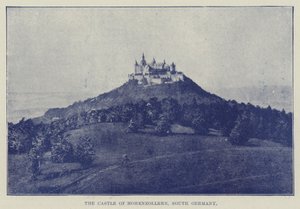 The Castle of Hohenzollern, South Germany by English Photographer