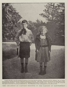 The Children of Captain Dreyfus in the Garden at Carpentras