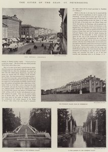 The Cities of the Czar, St. Petersburg by English Photographer