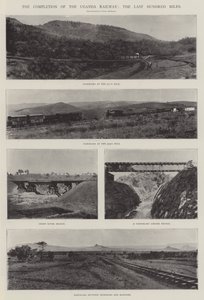The Completion of the Uganda Railway, the Last Hundred Miles by English Photographer