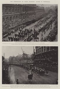 The Coronation of Their Majesties, Scenes in Whitehall